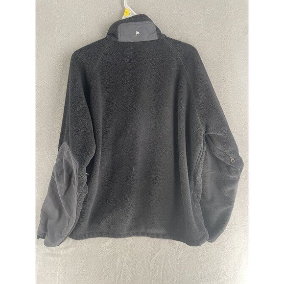 Marmot Jacket Sweater Mens XL Fleece Outdoor Full Zip Mock Neck Hiking Softshell - Picture 10 of 12